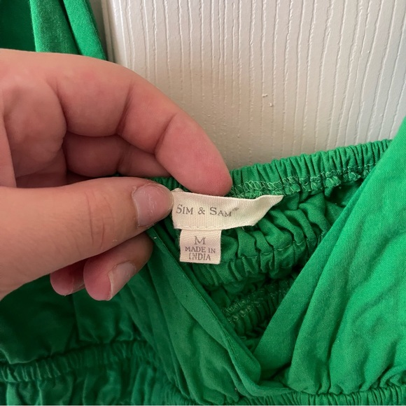 Sim and Sam green top - Picture 3 of 3